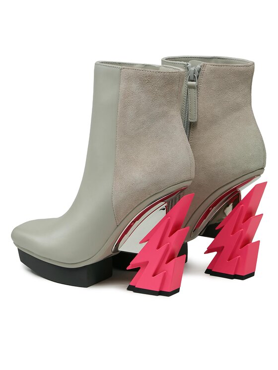 United Nude United Nude Μποτάκια Glam Square 1075079816 Λευκό
