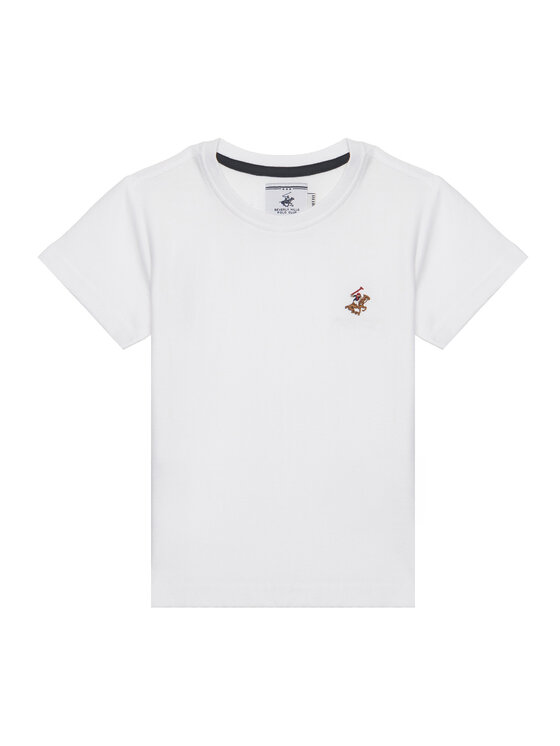 Beverly Hills Polo Club Beverly Hills Polo Club T-krekls P-SS26B-TS0131 Balts Regular Fit
