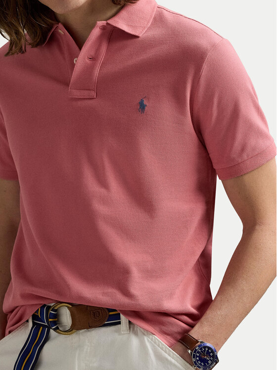 Polo Ralph Lauren Polo Ralph Lauren Polo 710536856466 Ružičasta Slim Fit
