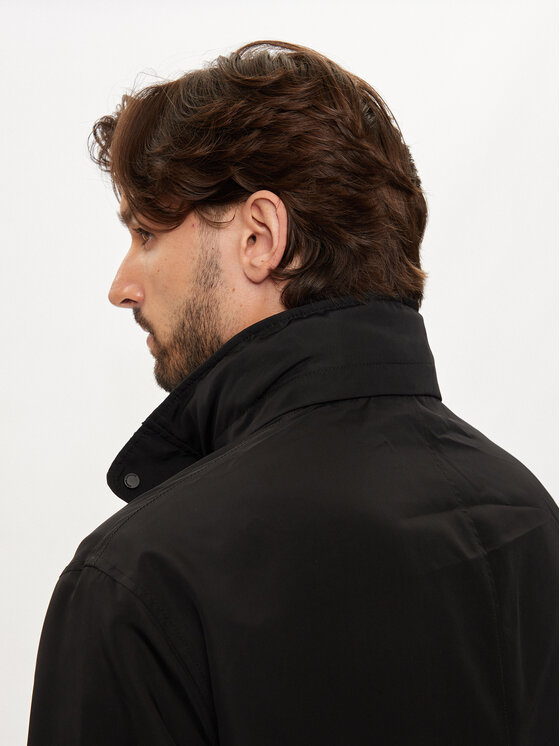 Armani Exchange Armani Exchange Kevad-sügis jope 6DZKL8 ZN5KZ 1200 Must Regular Fit