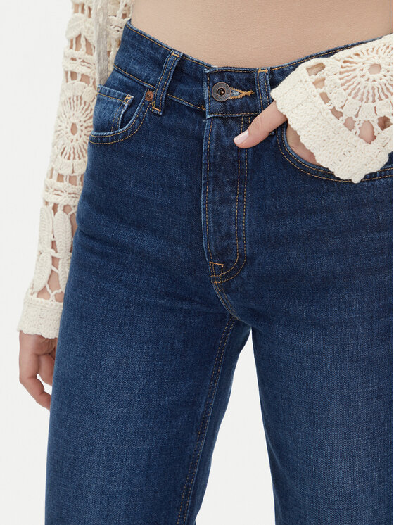 Pepe Jeans Pepe Jeans Blugi Robyn PL204901 Albastru Straight Fit