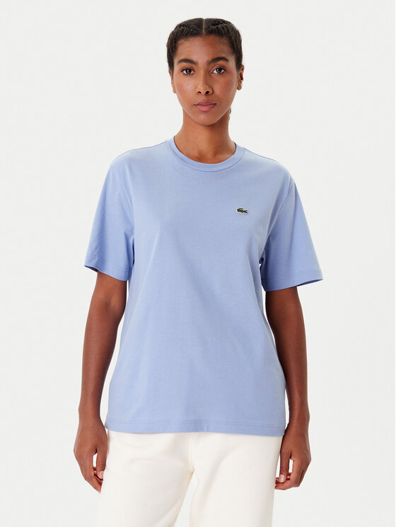 Lacoste Lacoste Футболка TF7215 Блакитний Regular Fit