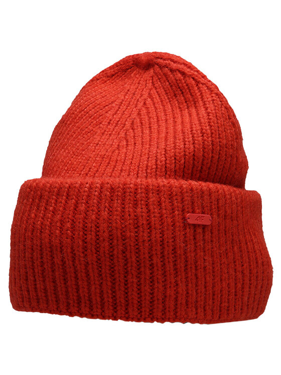 4F 4F Czapka H4Z22CAD005-62S Czerwony