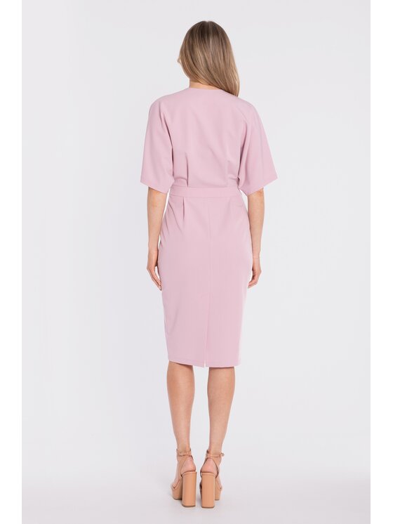 Stylove Stylove Abito da cocktail S434 Rosa Waisted Fit