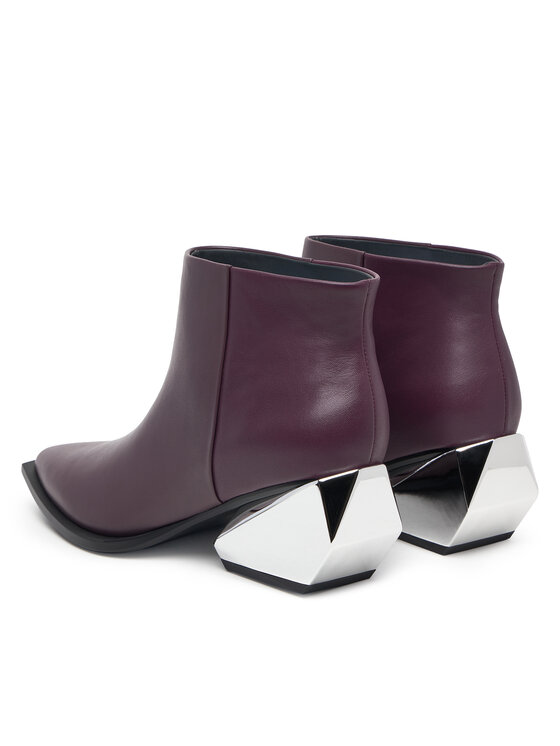 United Nude United Nude Botki Ricky Yoyo Mid 110413416 Bordowy