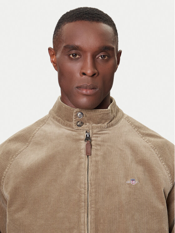 Gant Gant Bomber stila jaka Corduroy 7006547 Brūns Regular Fit