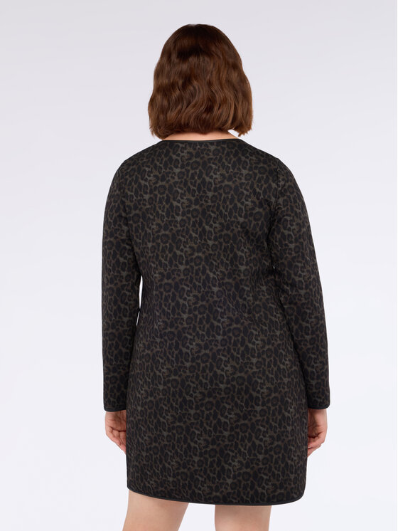 Fiorella Rubino Fiorella Rubino Vestito da giorno 7031T001675N0V2 Nero Regular Fit