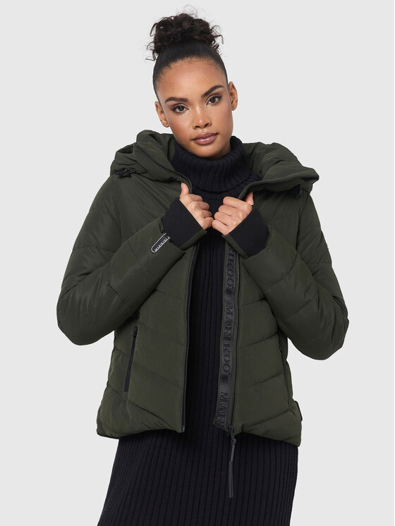 Marikoo Marikoo Kurtka zimowa Samuiaa XVI Zielony Regular Fit