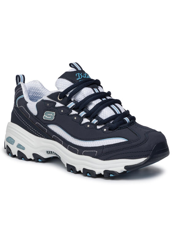 Skechers Skechers Sneakersy D'lites Biggest Fan 11930/NVW Granatowy