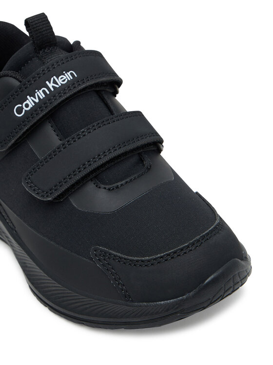 Calvin Klein Calvin Klein Сникърси Low Cut Velcro Sneaker V1B9-83169-1845 S Черен