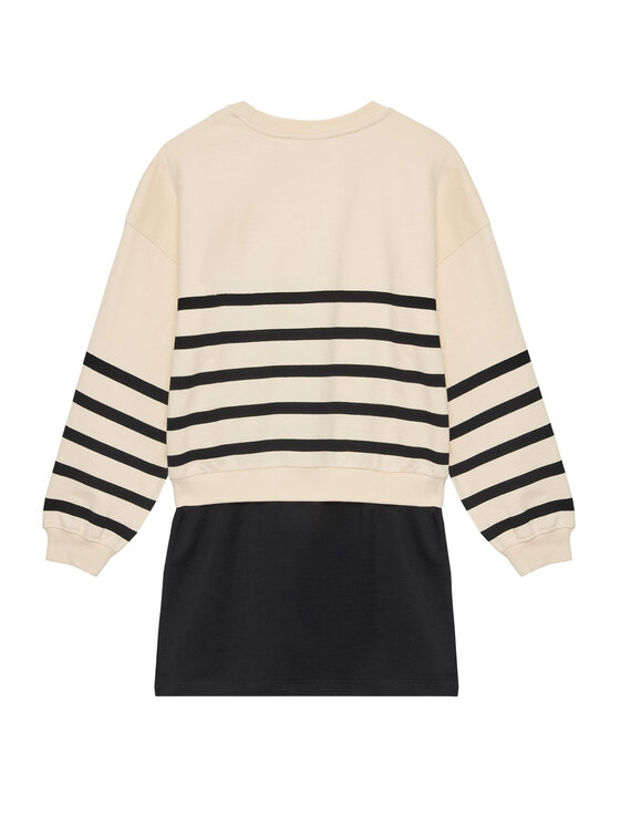 Calvin Klein Jeans Calvin Klein Jeans Džemper haljina IG0IG02963 D Bež Relaxed Fit