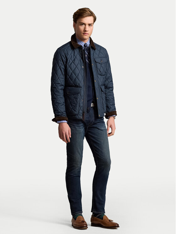 Polo Ralph Lauren Polo Ralph Lauren Kurtka przejściowa 710847071006 Granatowy Regular Fit