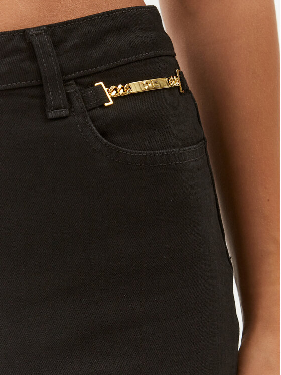 Elisabetta Franchi Elisabetta Franchi Jeans PJ-23I-36E2-V290 Nero Relaxed Fit