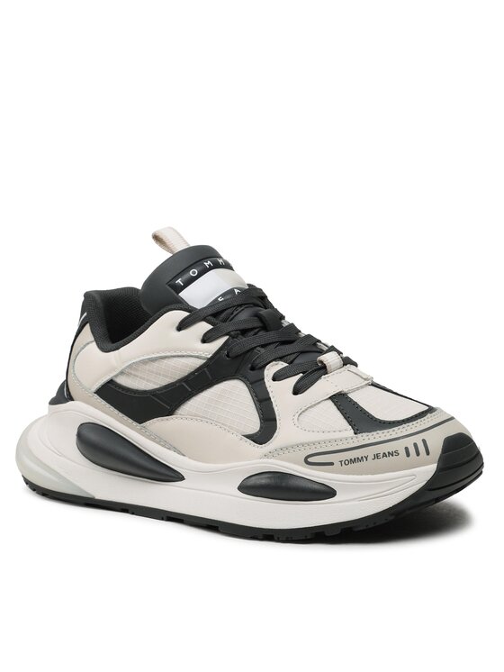 Tommy Jeans Tommy Jeans Αθλητικά Fashion Runner EN0EN02230 Μπεζ