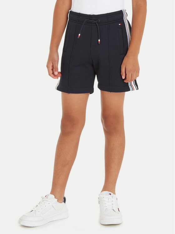 Gyerek Sport rövidnadrág Tommy Hilfiger, Méret: 14Y, Sötétkék, KB0KB08842