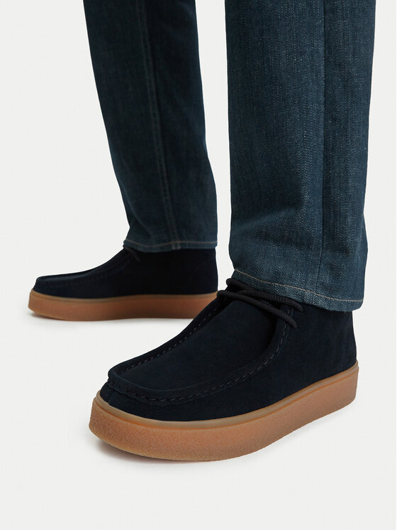 Clarks Clarks Черевики Boxbee WallaBT 26328017 Чорний