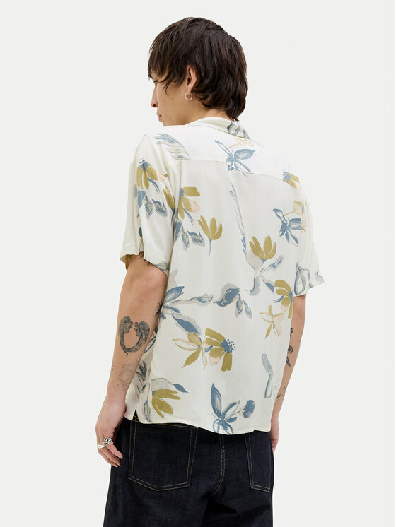 Jack&Jones Jack&Jones Πουκάμισο Luke 12271111 Εκρού Relaxed Fit