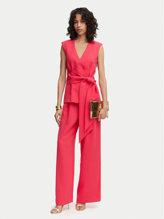 French Connection French Connection Stoffhose Tiana 749000 Rosa Regular Fit