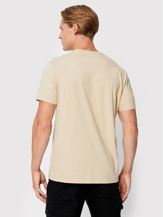 Guess Guess T-krekls M2BP47 K7HD0 Bēšs Regular Fit