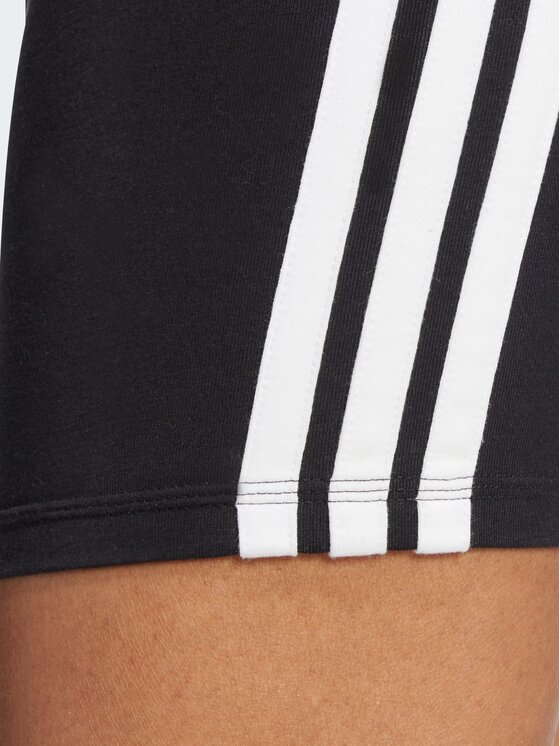 adidas adidas Szorty materiałowe 140909 Czarny Fitted Fit