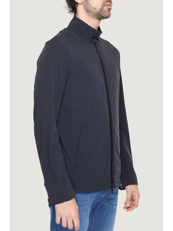 SUNS SUNS Giacca di pelle BARRA STRECH Nero To Fit