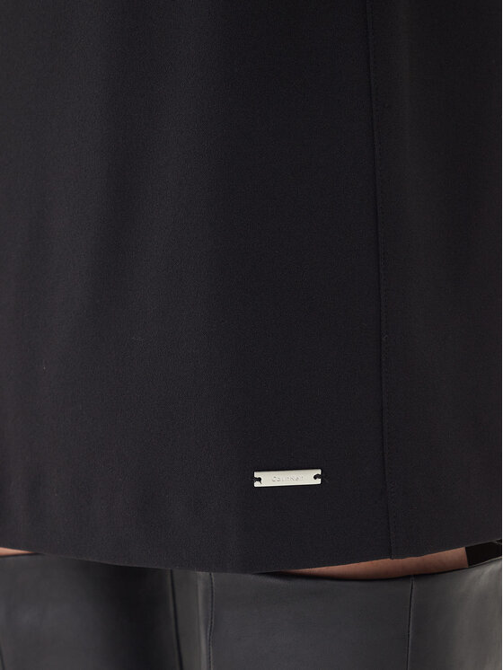 Calvin Klein Calvin Klein Koktejlové šaty LV044D062G Černá Slim Fit