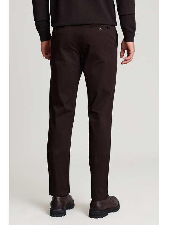 Próchnik Próchnik Chinosy PM3 SP073126000010 Brązowy Regular Fit
