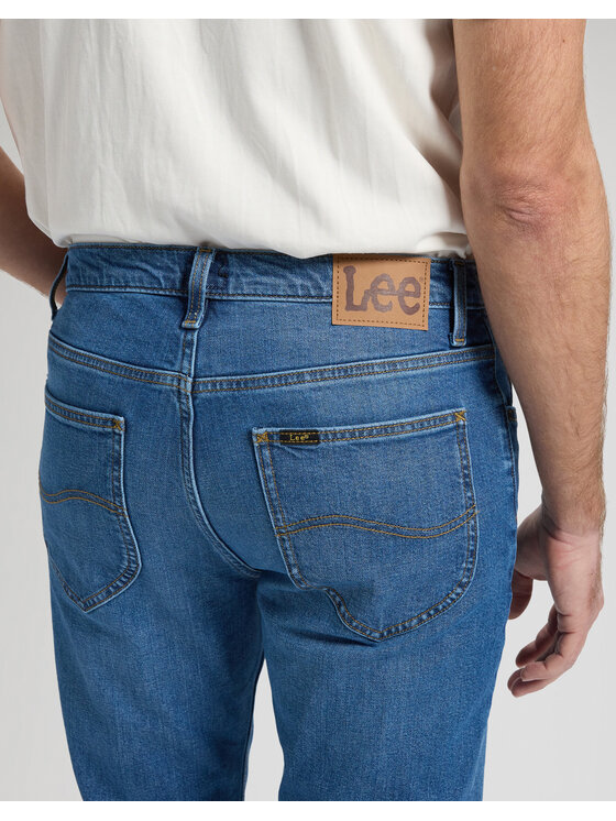 Lee Lee Jeansy DAREN Niebieski Straight Leg