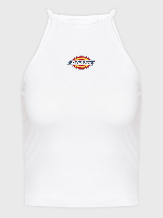 Top CHAIN Lake DK0A4XNPWHX1 Bianco Slim Fit