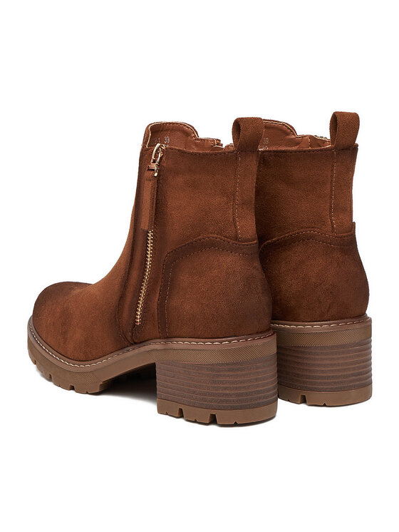 Clara Barson Clara Barson Stiefeletten CEO-HY58222-1 Braun