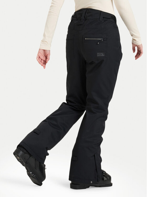 Roxy Roxy Παντελόνι snowboard Nadia ERJTP03271 Μαύρο Tailored Fit