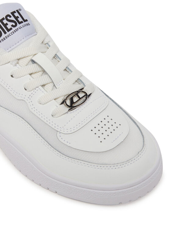 Diesel Diesel Sneakersy S-Oval Skate Low Y03511P8123 T1002 Biela