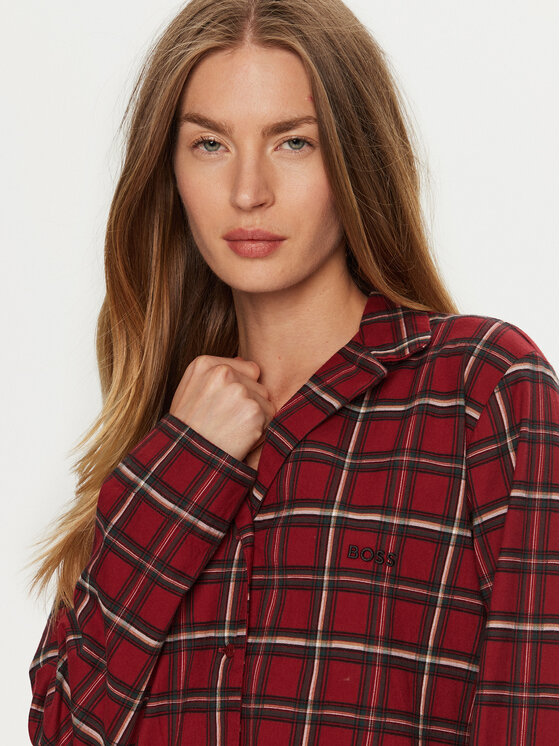 BOSS Boss Pyjama 50527259 Rot Relaxed Fit