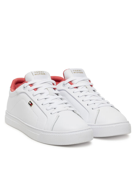 Tommy Hilfiger Tommy Hilfiger Sneakersy Sporty Sneaker FW0FW08899 Biały