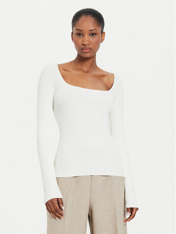 Kontatto Damski Sweter Kontatto, Écru, 3M0130