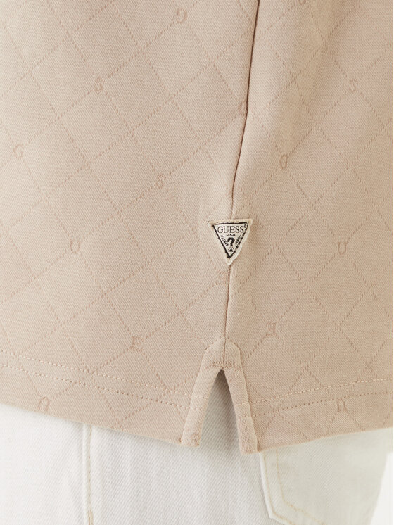 Guess Guess Polo majica M6RP05 KD181 Bež Regular Fit