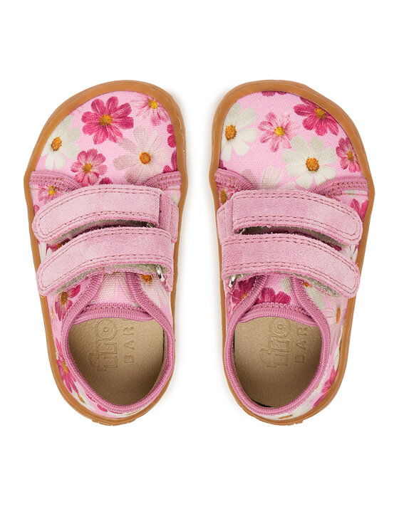 Froddo Froddo Kapcie Barefoot Canvas G1700440-9 M Różowy