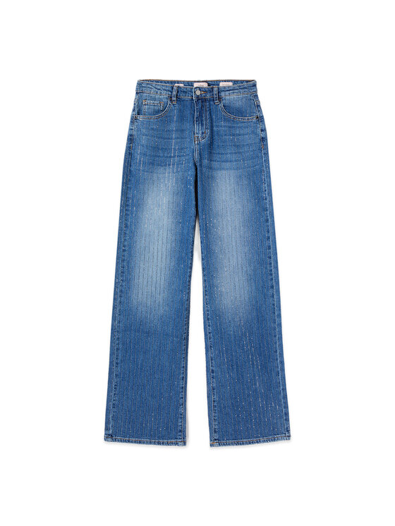 Oltre Oltre Jeans P416R009367N024 Blu Regular Fit