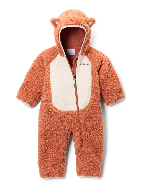 Columbia Columbia Гащеризон Foxy Baby Sherpa Bunting 1863981 Кафяв Regular Fit