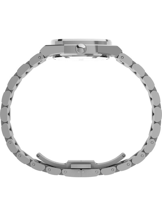Timex Timex Zegarek TW6A01000 Srebrny