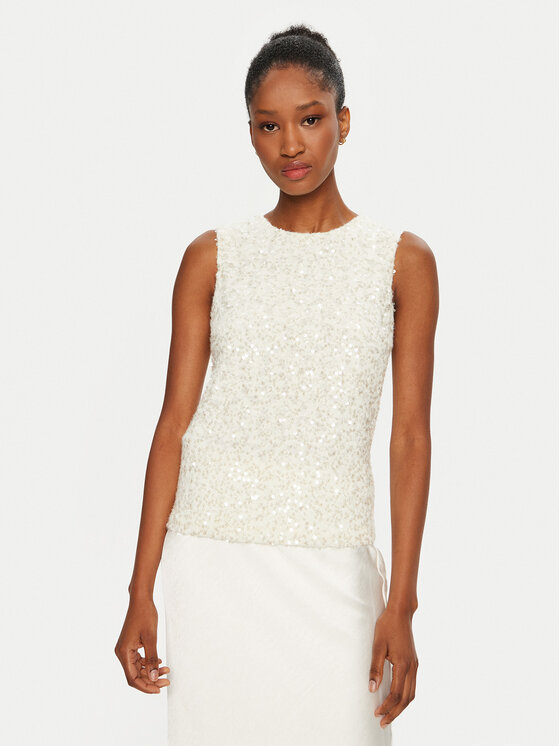 ViCOLO ViCOLO Halenka TS0140 Bílá Regular Fit
