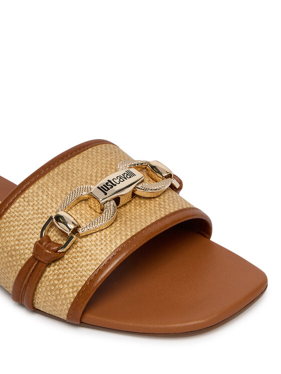 Just Cavalli Just Cavalli Pantoletten 80RA3S81 ZSE61 Braun