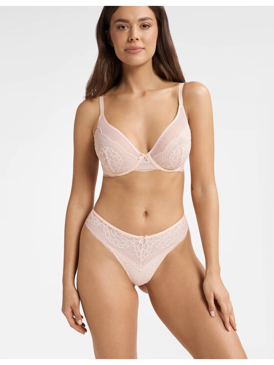 Esotiq Esotiq Stringi 40459 Różowy