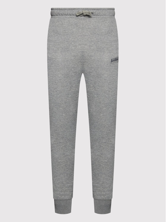 Napapijri Napapijri Jogginghose M-Box 1 NP0A4GBL Grau Regular Fit