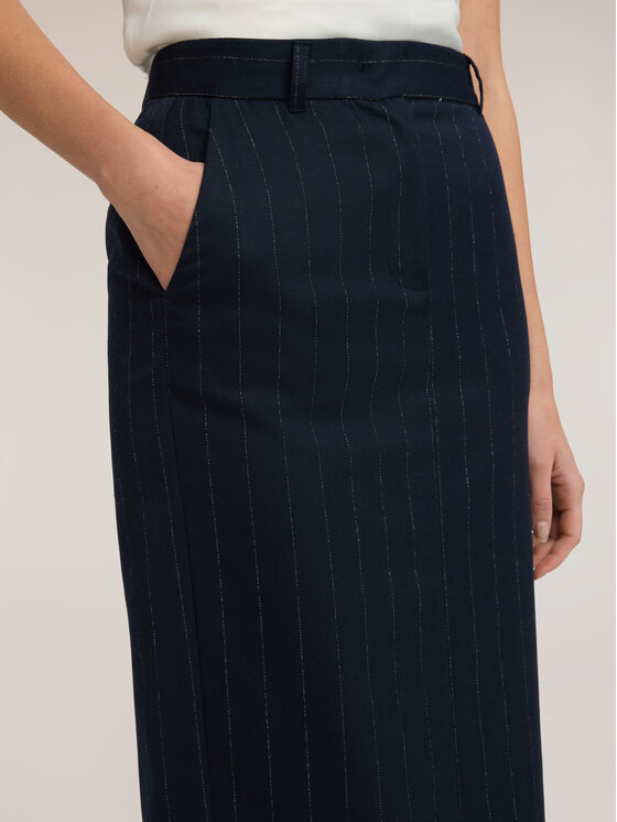 Motivi Motivi Gonna midi 1010Q001309N0Z4 Blu Slim Fit