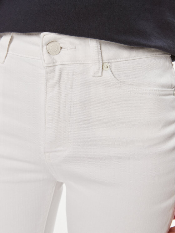 ViCOLO ViCOLO Traperice DB5102 Bijela Flare Fit