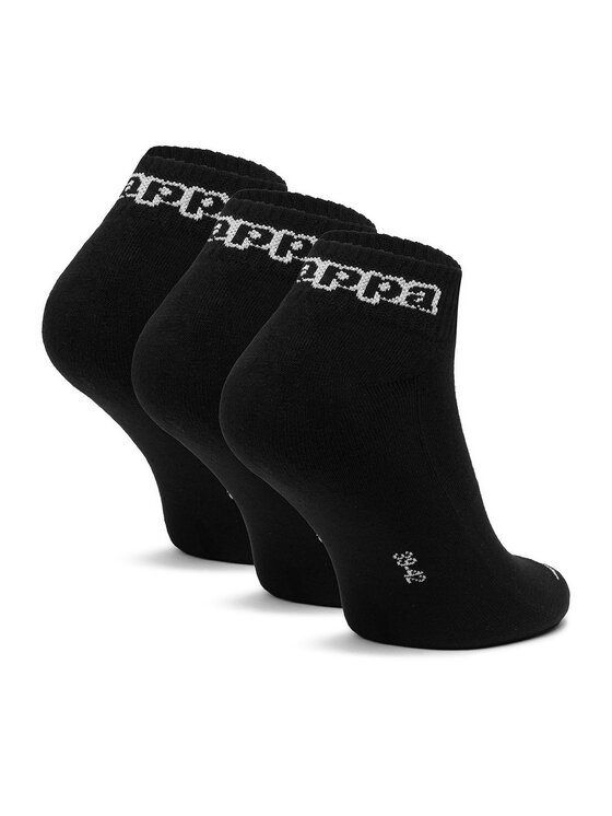 Kappa Kappa Garās zeķes CEO_KR_GOAL_SS26 (3-PACK) Melns