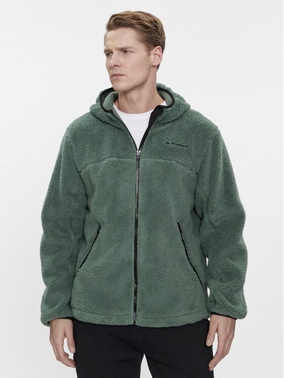 Kappa Kappa Felpa di pile 321H7YW Verde Regular Fit
