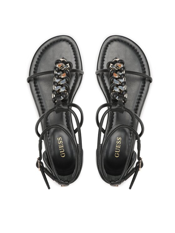 GUESS Womens TUTA Sandal GOLD 710 6
