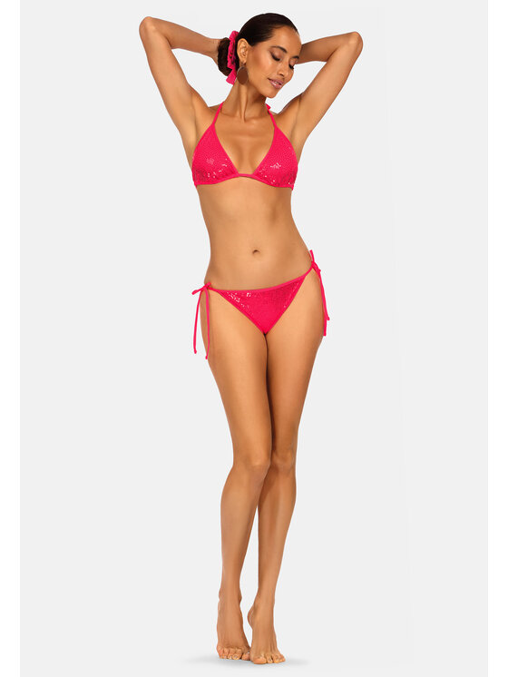 Feba Feba Dół od bikini FD144 Różowy